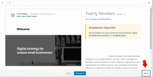 como eliminar un tema en wordpress