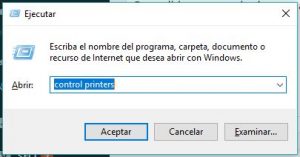 problema impresora predeterminada