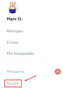 contactar con wallapop att