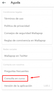 atencion al cliente wallapop