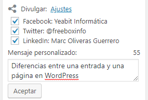 que es mejor entrada o pagina wordpres?