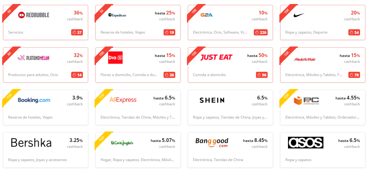 tiendas asociadas con letyshops