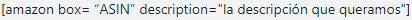 cambiar descripcion aawp amazon affiliate