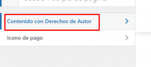 contenido derechos de autor specia