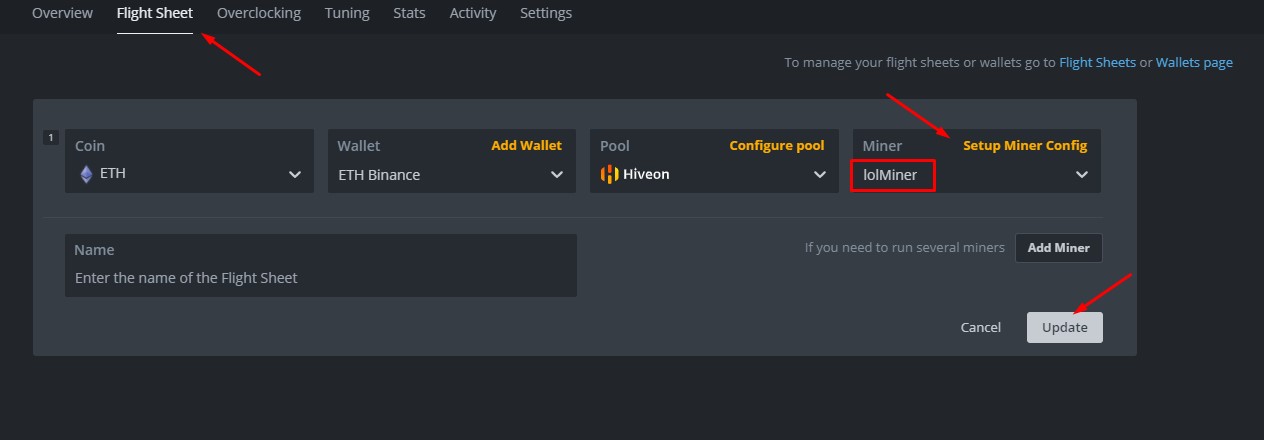 desbloquear rtx 3060 en hiveos