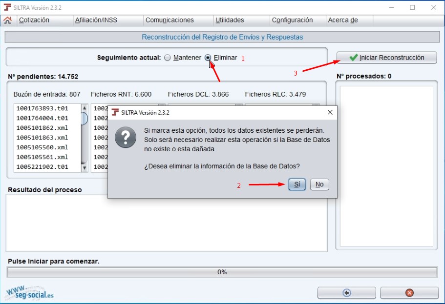 restaurar base de datos siltra en otro pc