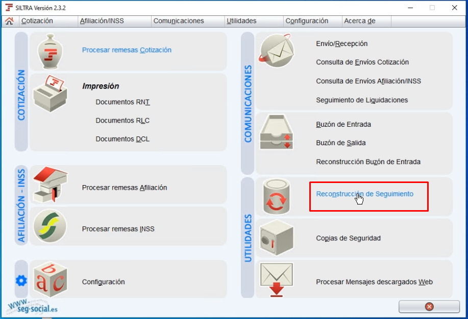 migrar base de datos siltra